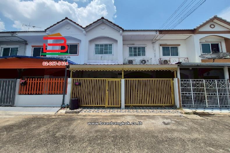  ทาวน์เฮาส์ หมู่บ้าน บัวทองธานี พาร์ค เนื้อที่ 21 ตรว. ตรงข้ามตลาดสมบัตรบุรี ถนนกาญจนาภิเษก ตำบลบางบัวทอง อำเภอบางบัวทอง จังหวัดนนทบุรี 2