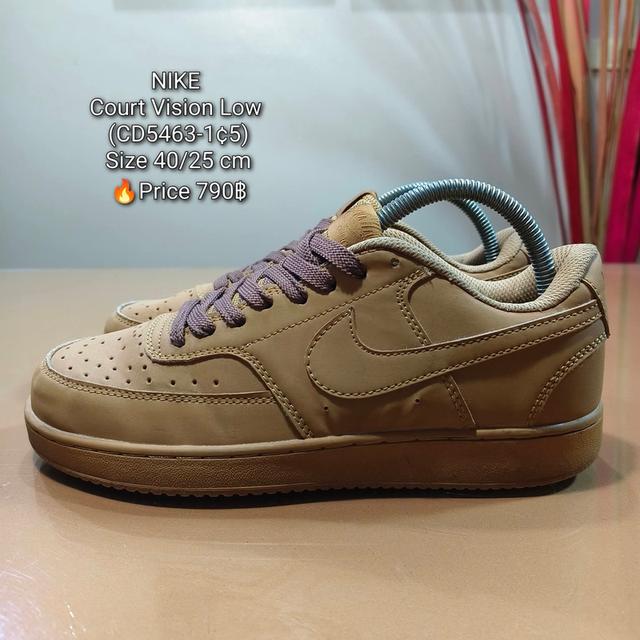 nike Court Vision Low (CD5463-1¢5)Size 40/25 cm🔥Price 790฿