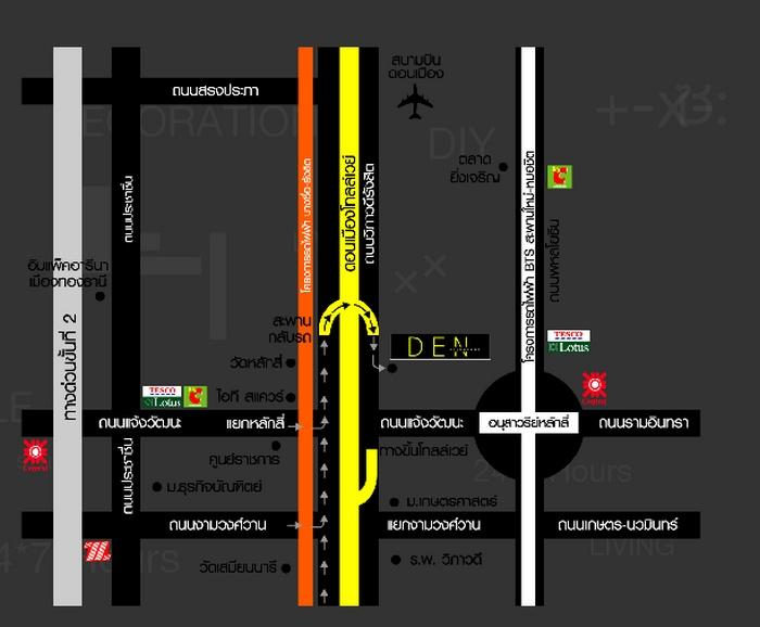 Owner Post ขายห้องรีโนเวทแต่งใหม่ ได้ทุกอย่างตามภาพ คอนโด เด็น วิภาวดี ยินดีรับเอเจ้นท์ 11