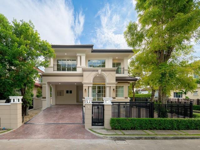 ขาย บ้าน เดี่ยว รีโนเวทใหม่ 2 ชั้น หลังมุม โครงการ นันทวัน สวนหลวง ร.9 Nantawan ซอยเฉลิมพระเกียรติ ร.9 เงียบสงบ  1