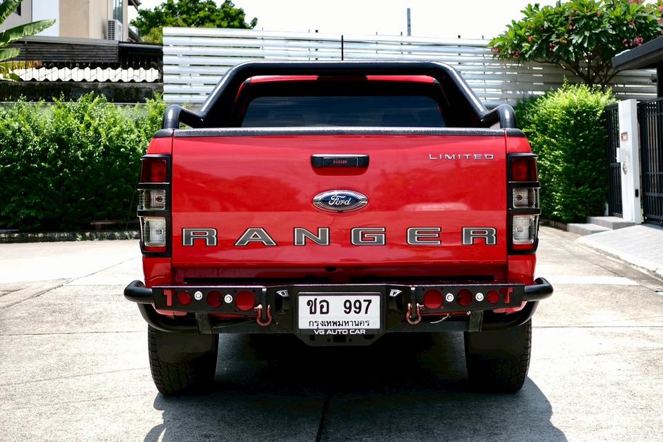 Ford Ranger 2.0 Double cab 4WD Limited ปี2020 สีแดง ไมล์ 50,000 กม. 16