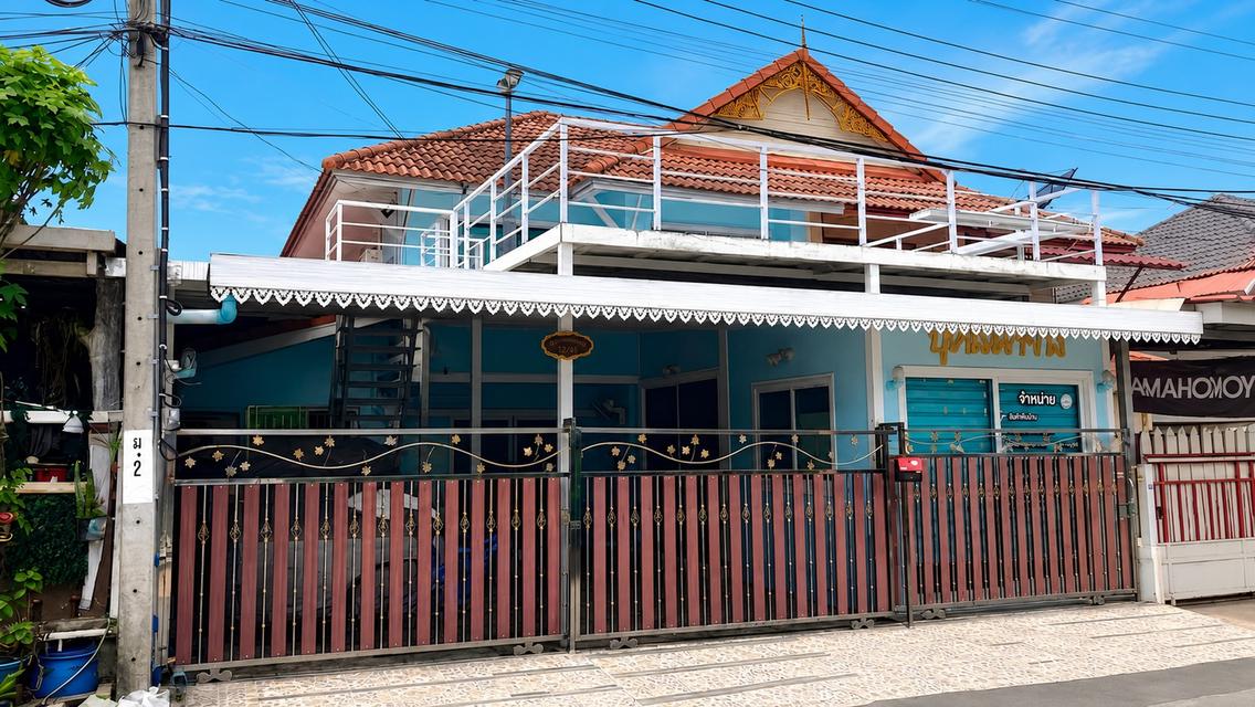 🚩 บ้านแฝด 2 ชั้น ต่อเติมเต็มพื้นที่ ในโครงการหมู่บ้านพฤกษา 3 ซอยวัดลาดปลาดุก นนทบุรี 1