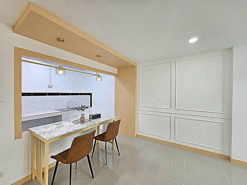 หมู่บ้านบัวทอง4  (คุณาภัทร) บางบัวทองทาวน์เฮ้าส์ 2 ชั้น ตกแต่งใหม่พร้อมอยู่บ้านสวย พร้อมเข้าอยู่ ฟรีเฟอร์นิเจอร์ 11