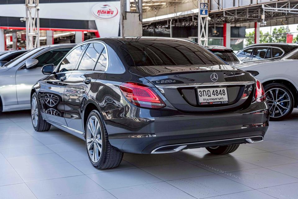 รหัสรถ NP4776 BENZ C220d AVANTGARDE 2021 10