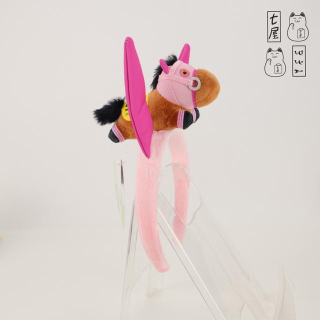 ตุ๊กตา ต้าวอ้วน。ม้าแข่ง・ที่คาดผม・ฮารุอุราล่า =͟͟͞🏇💨 Haru Urara No.5 Standard 22 cm ✅ SK Japan・Thoroughbred Collection・Mascot Headband Vol. 3 ❄️✨ รูปที่ 7