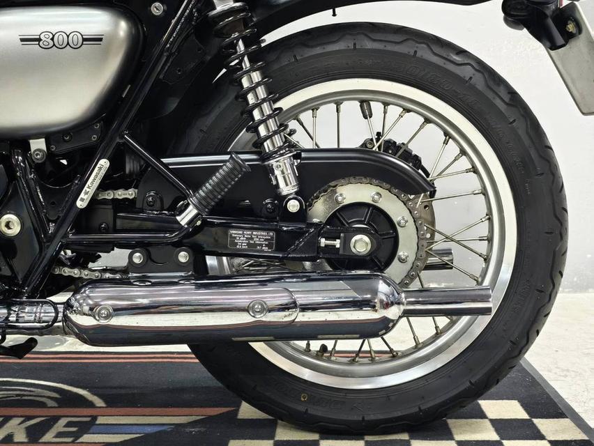 สภาพสวยไม่ต่างจากออกศูนย์ Kawasaki W800 ปี 2019 abs รูปที่ 15