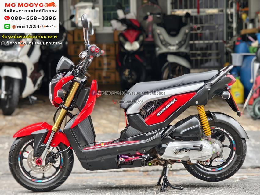 Zoomer x 2013 เครื่องท่อเดิมเสียงเงียบ ใช้งานได้ปกติ มีเล่มเขียวชุดโอนให้ครบ NO1135 5