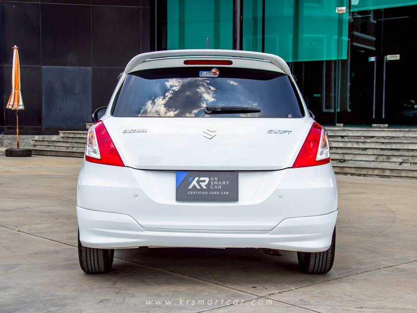 ขายรถยนต์มือสอง Suzuki Swift 1.2GL AT สีขาว ปี2014 จด 2015 รูปที่ 5