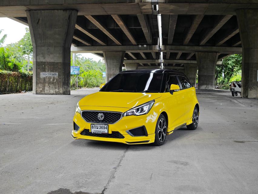 รถสวย ไมล์53,xxxกม เครดิตดีจัดได้เต็ม ผ่อนแค่สี่พัน 2019 MG3 1.5X Sunroof AT สวยไมล์น้อย มีซันรูฟ