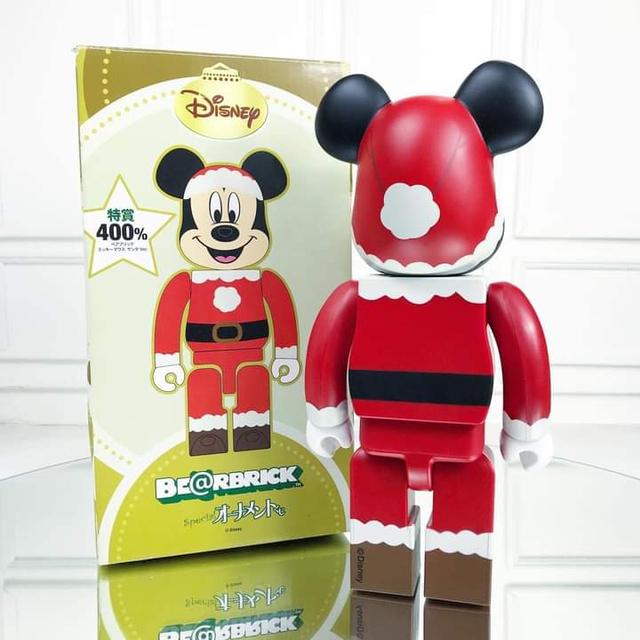 Bearbrick Disney Mickey Mouse Santa Suit 2011 3