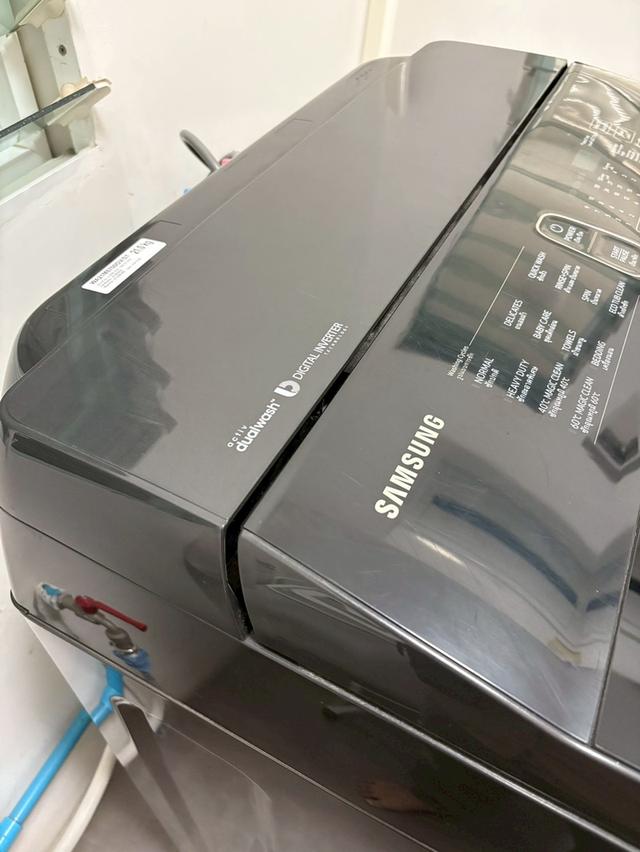 เครื่องซักผ้าซัมซุง SAMSUNG  ซัมซุงฝาบน ACTIV DUALWASH 21 กก. รุ่น WA21M8700GV (21กก.) 9,500 บาท 10
