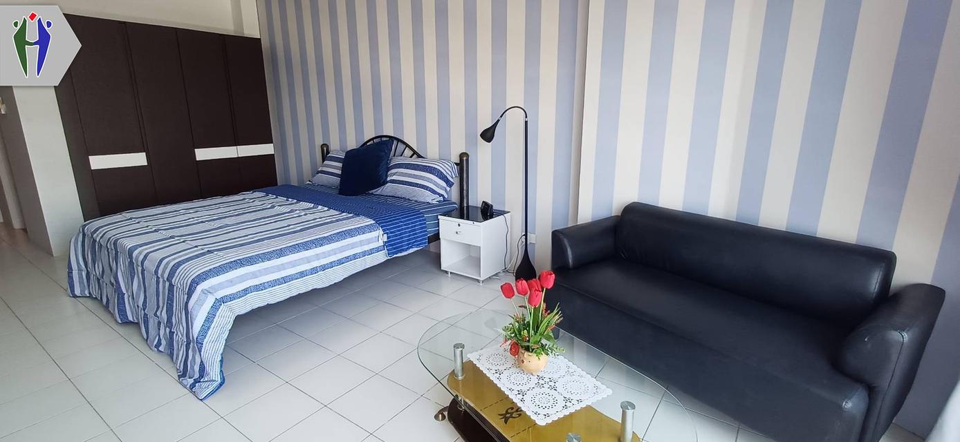 ให้เช่าวิวทะเล1 คอนโด 30 ตารางเมตร พัทยา มีรถประจำทางผ่าน 5