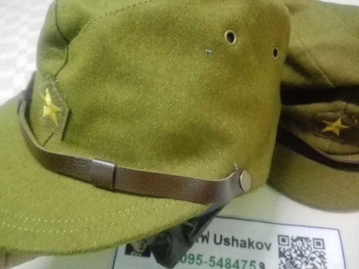 หมวกทหาร ญี่ปุ่น // หมวกแก็บผ้า (ผ้าวูลหนา)  ของใหม่  2