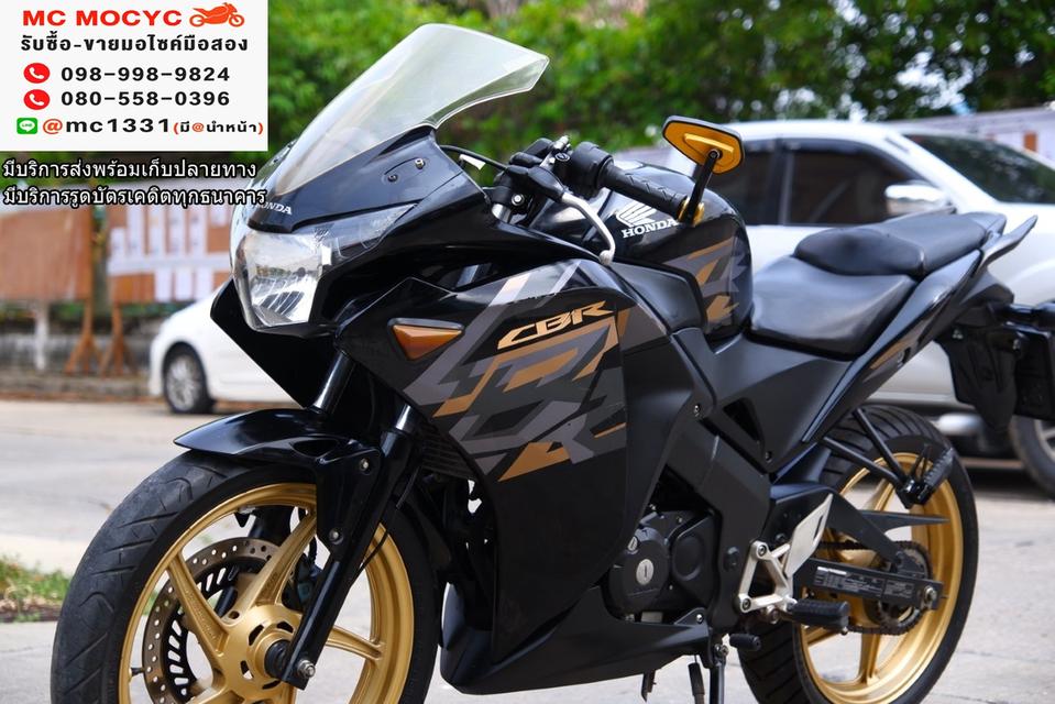 CBR 150 สีดำ 2016 ทะเบียนสวย รถบ้านแท้ เครื่องท่อเดิมๆ เล่มครบพร้อมโอน No204 2