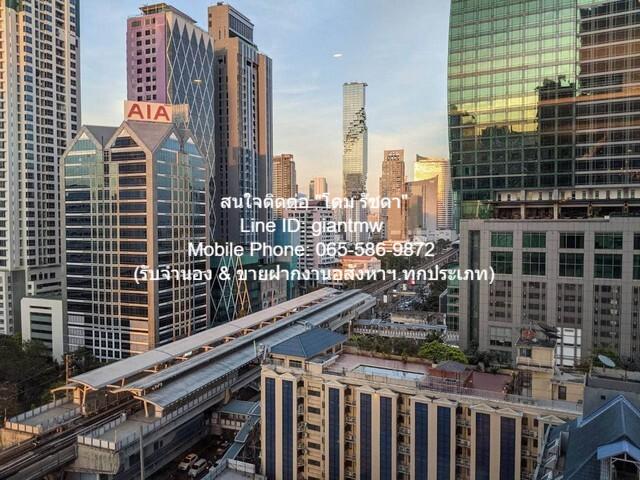 รหัส DSL-572 ให้เช่าด่วน CONDOMINIUM เดอะ แบงค็อค สาทร 45000 บ. 1 Bedroom 1 Bathroom area 60 ตารางเมตร ไม่ไกลจาก รถไฟฟ้า 3