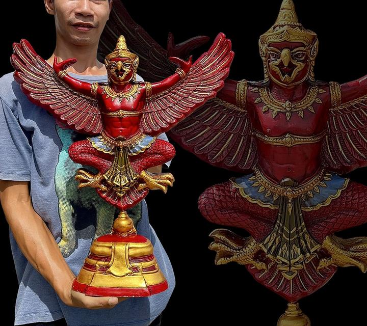 พญาครุฑ ขนาดตั้งโต๊ะบูชา ครุฑตั้งโต๊ะ ครุฑลอยองค์