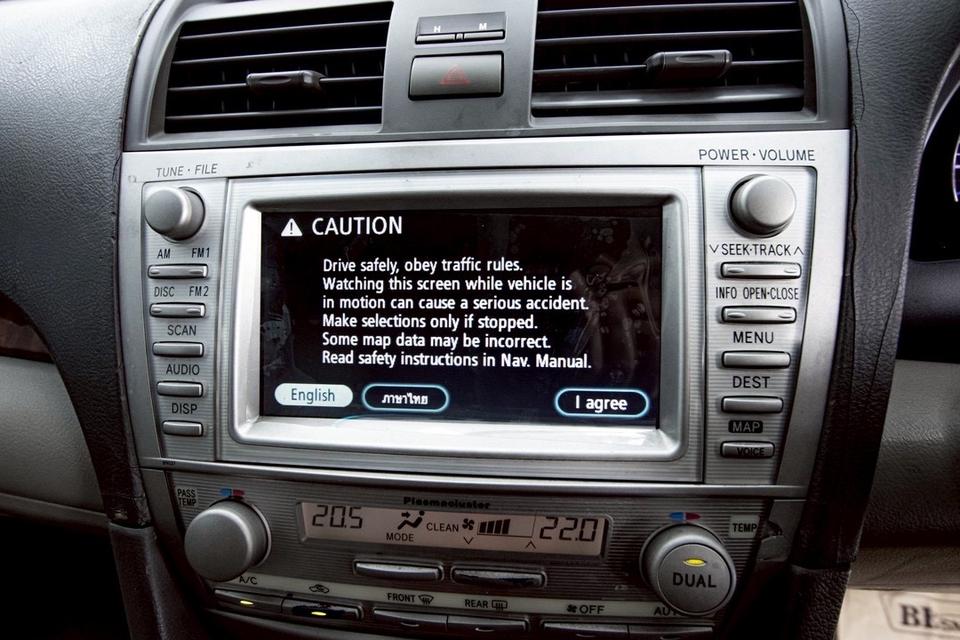 รหัสรถ 1D854 CAMRY 2.4 HYBRID NAVI 2010 9