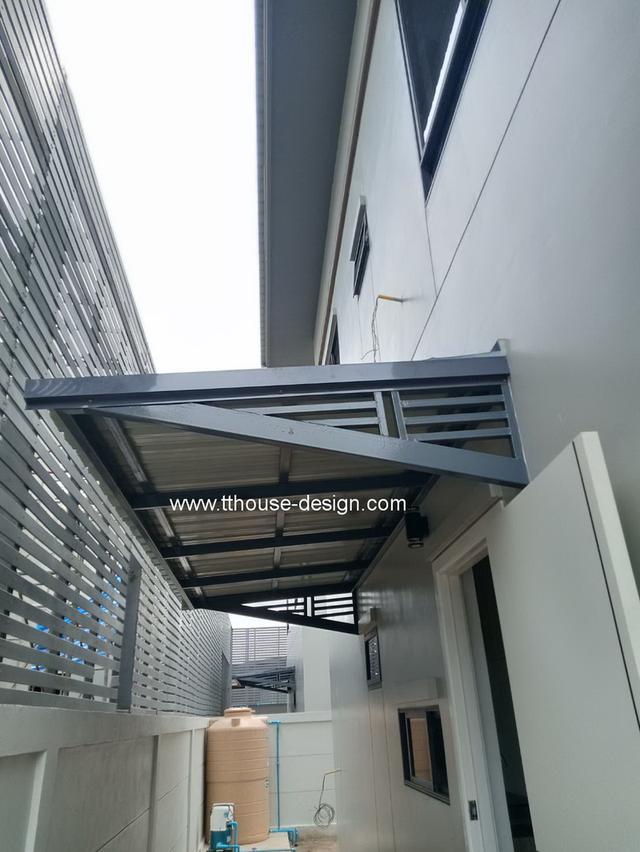 รับเหมาต่อเติม โครงหลังคา กันสาด ห้องครัว เทพื้น ปูกระเบื้อง Line dddesign23 4