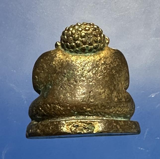 รูปหล่อพระสังขจายกะหลั่ยทอง ไม่ทราบที่ ก้นมีจาร 7