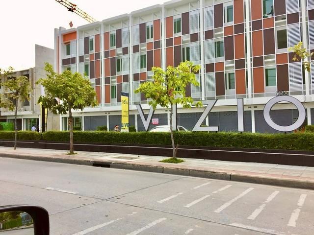 ให้เช่าอาคารพาณิชย์ 4 ชั้น 210 ตรม. โครงการ วิซีโอ รามคำแหง Vizio Ramkhamhaeng ติดถนนราษฎร์พัฒนา 12