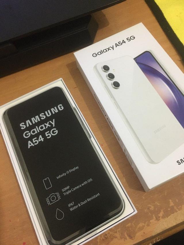 samsung galaxy a54 สีขาว 128GB 2