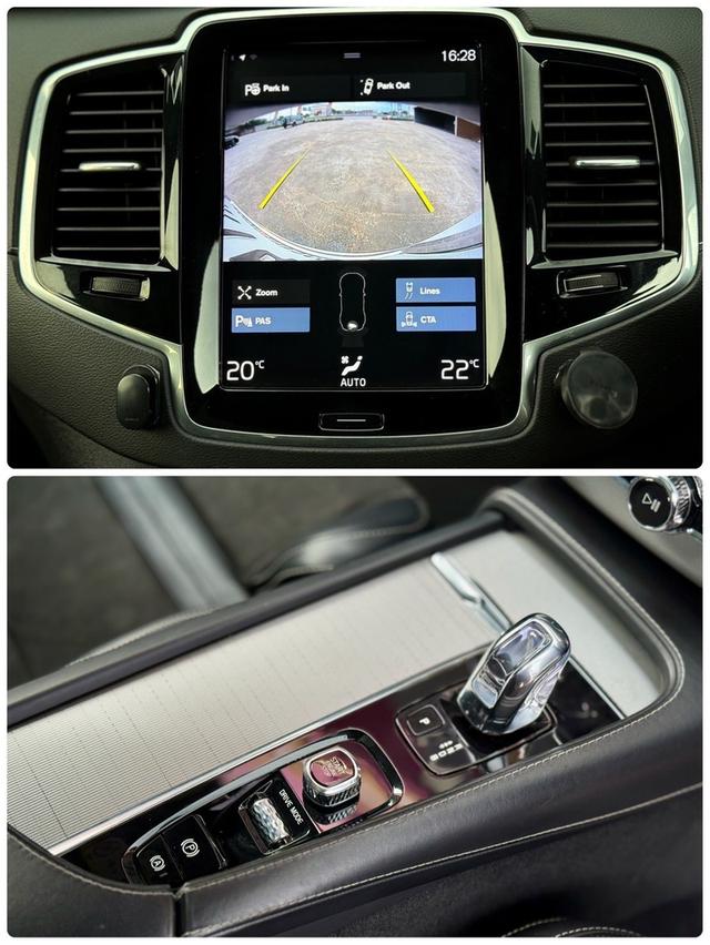 รหัสรถ WRT7459 2019 VOLVO XC90, 2.0 T8 Plug-in HybridR-DESIGN โฉม ปี14-ปัจจุบัน สีขาว 15