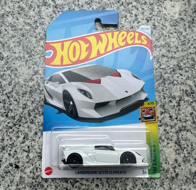 โมเดลรถเหล็ก Hotwheels Lambo Sesto Elemento