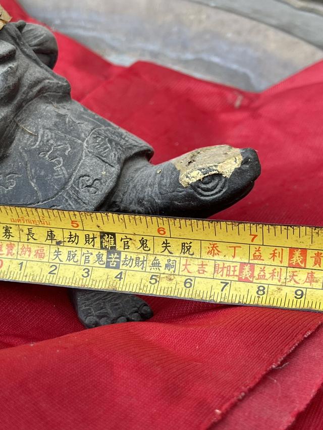 พระบูชาหลวงปู่หลิว วัดไร่แตงทอง พญาเต่าเรือน หน้าตัก3นิ้ว ปี37 8