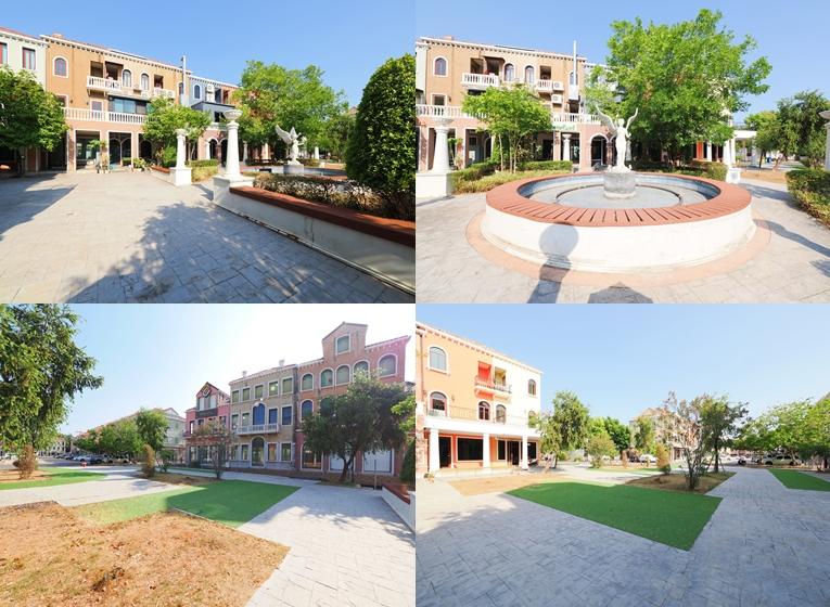 Clearance Sale อาคารพาณิชย์ 3 ชั้น ม.เวนิสดิไอริส ขนาด 31.5 ตร.ว. 3นอน 3น้ำ ทำเลดีหลังมุม สิ่งปลูกสร้างสไตล์อิตาลี ตกแต่งใหม่ทั้งหลัง ต่อเติมเต็ม 17