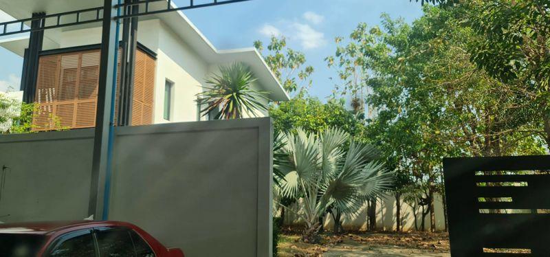 ขายบ้านเดี่ยว2ชั้น ใกล้ถนนกาญจนาเพียง 50 เมตร หมู่บ้านเอ็นริชพาร์ค ราคาดีทำเลดีติดต่อผึ้งรติ0619419639 3