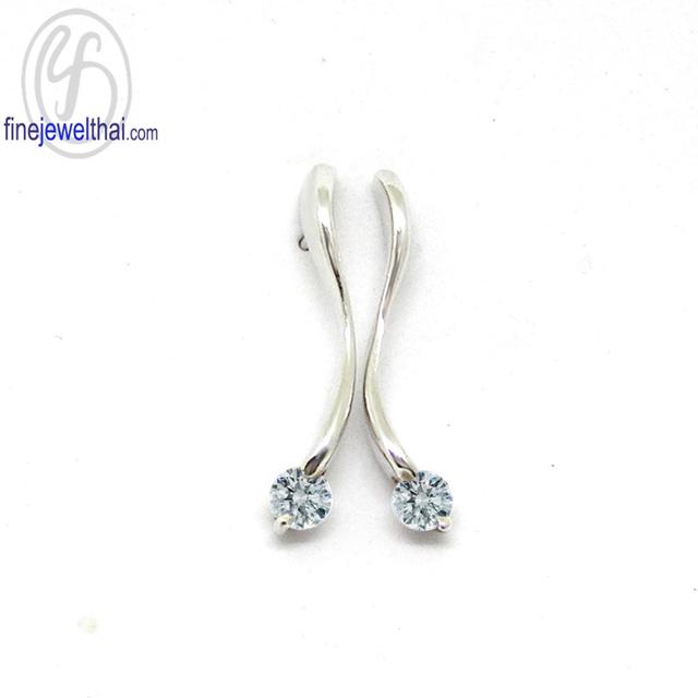 MID YEAR SALE เครื่องประดับแท้ ต่างหูเพชรพรีเมี่ยม จาก Finejewelthai.com รูปย่อยที่ 2