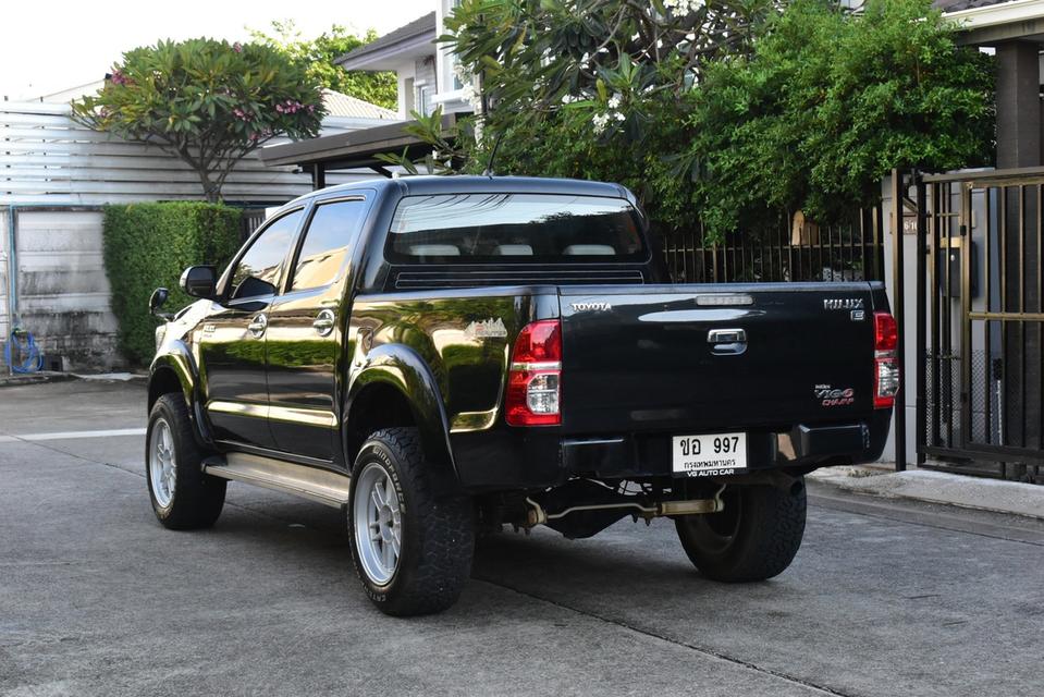 Toyota Hilux Vigo  Champ 2.5E Prerunner 4ประตู  ปี 2012 : สีดำ : ออโต้ : ดีเซล : ไมล์ 85,xxx km. 18