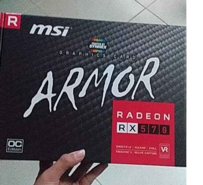 AMD RX570 8GB OC การ์ดจอ