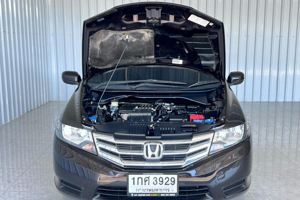 Honda City 1.5V เบนซิน-CNG เกียร์ออโต้ ปี2013