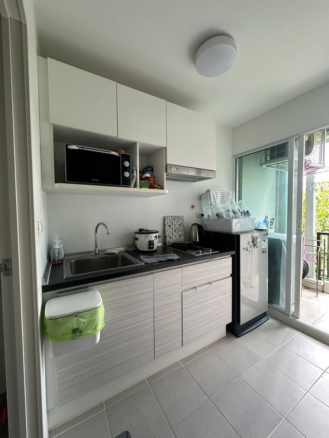 ให้เช่าคอนโดยูนิโอจรัญซอย3 ชั้น3 วิวต้นไม้ 30 ตรม. เฟอร์ครบ ห้องนอน ครัว ห้องนั่งเล่น ระเบียง  เดือนละ7,500 5