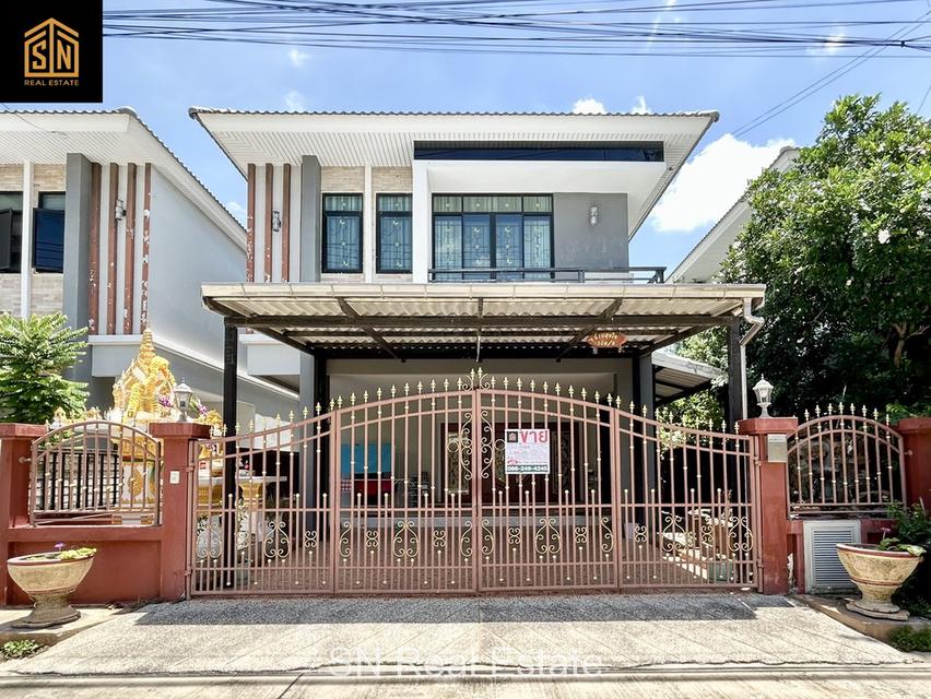 ขายบ้านแฝด 2 ชั้น มายอิสระ ราชพฤกษ์ ต่อเติมเต็มรอบบ้าน 1