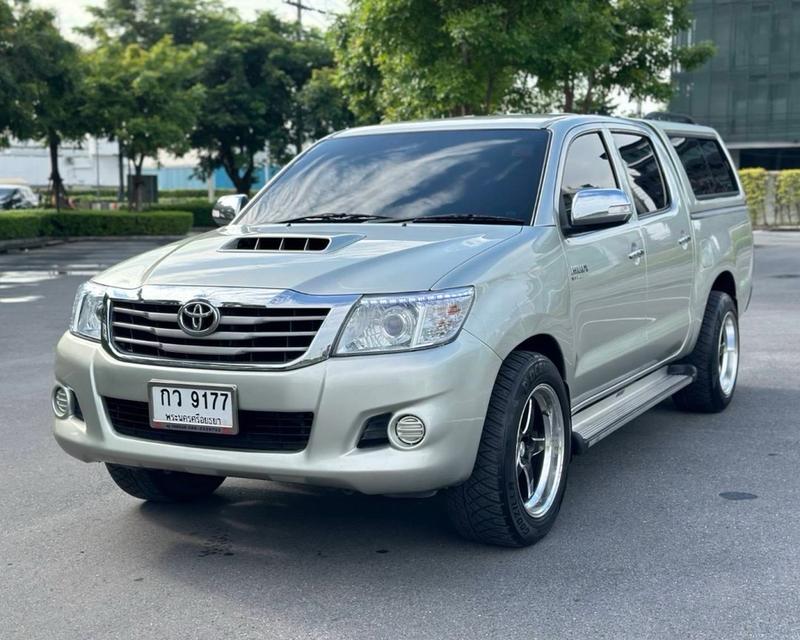 TOYOTA HILUX VIGO 2.5 E DOUBLE CAB เกียร์ ธรรมดา สีบรอนซ์ - ทอง ปี2012 รหัส QT9177 3