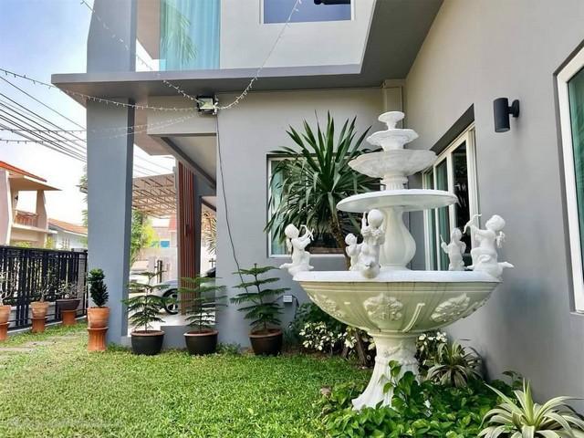 ขายบ้านเดี่ยว 2 ชั้น The City ราชพฤกษ์ จรัญ 13 เนื้อที่ 97 ตร.วา แบบบ้าน Heron บ้านหัวมุม เฟอร์บิลต์อินไม้สักทั้งหลัง 2