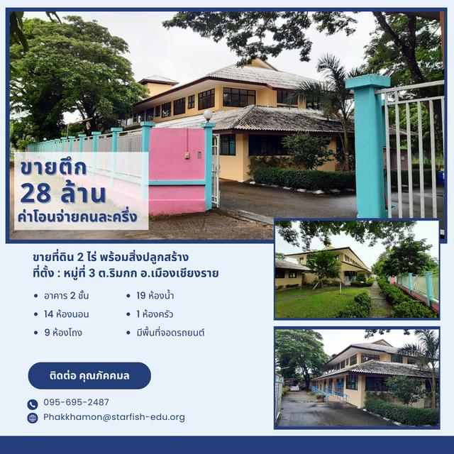 ขายที่ดิน พร้อมสิ่งปลูกสร้าง