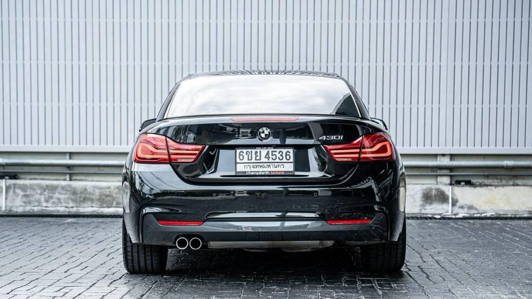 ⚡BMW 430i Cabriolet (LCI) 2018 สีดำ รถมือเดียว ออกศูนย์ BMW Thailand รูปที่ 10