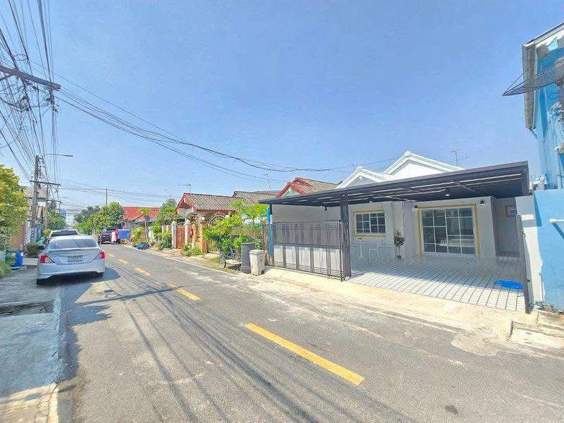 หมู่บ้านอัญชลี ทำเลสนามบินน้ำ ใกล้กองสลาก บ้านชั้นเดียว ตกแต่งใหม่พร้อมอยู่ หน้าบ้านกว้าง 8 เมตร ใกล้เซ็ลทรัลรัตนาธิเบศร์ 18