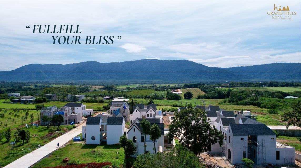 Oxygen Grand Hills Khao-Yai โครงการบ้านจัดสรรเพื่ออยู่อาศัยและลงทุนปล่อยเช่าระยะยาวบนพื้นที่ทำเลทองเขาใหญ่ที่เรียกว่าทองหล่อเขาใหญ่ 13