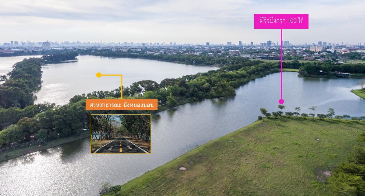 ขายที่ดิน บ้านไม้ล้อมเรือน/พร้อมพันธุ์ ปาร์ค (215 ตรว.) แปลงมุมสุดท้าย วิวสวยที่สุดในโครงการ 20