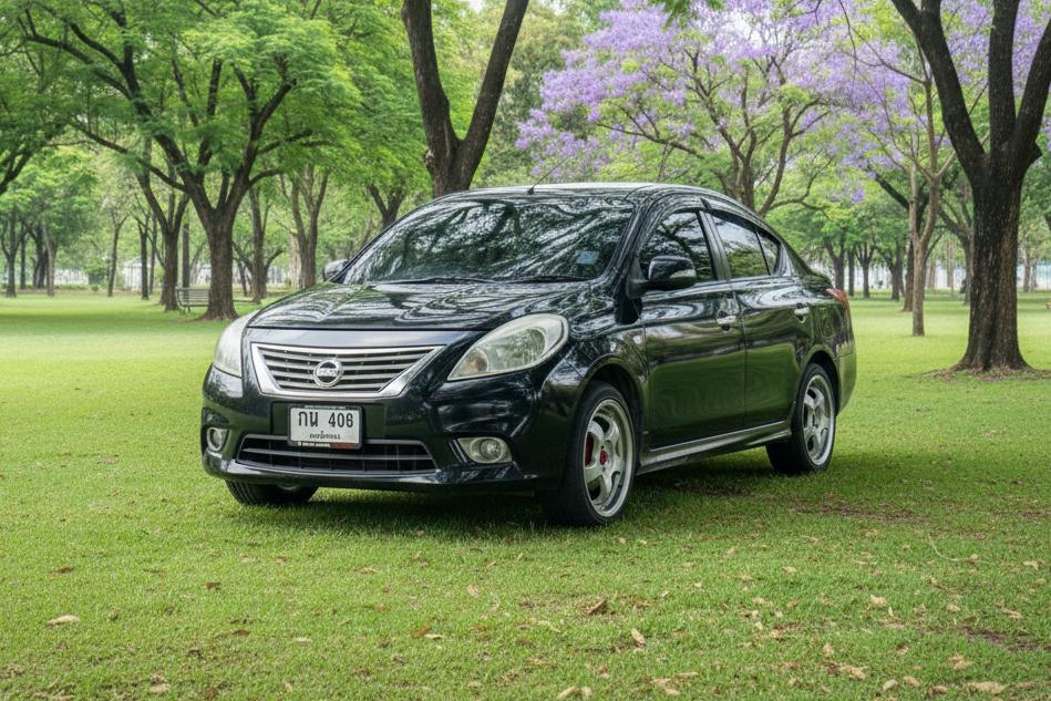 🔥ฟรีดาวน์ รถสวยขับดี ขายถูกมาก Nissan ALMERA 1.2 VL AT ปี 2012