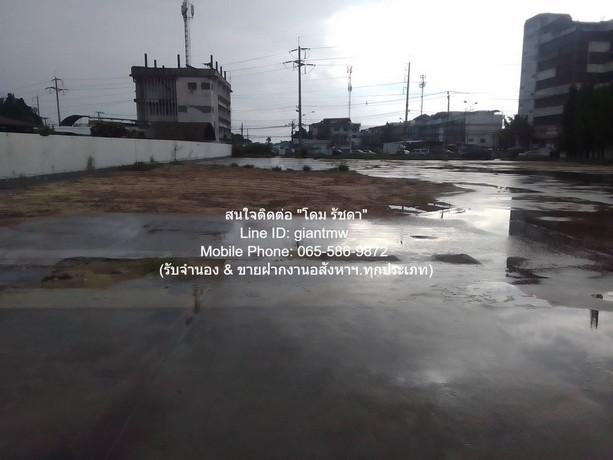 พื้นที่ดิน ให้เช่าระยะยาวที่ดินแปลงใหญ่ 5-3-50 ไร่ ติดถนนติวานนท์-ปทุมธานีราคา 420,000 บาท/เดือน ใหญ่ขนาด 5 RAI 3 งาน 50