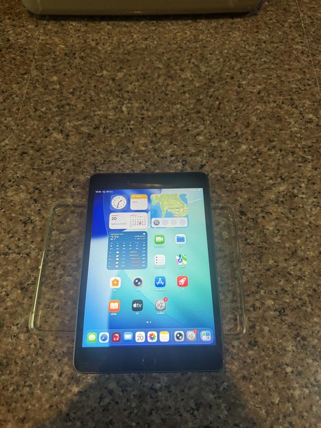 ขายๆๆๆถูกๆๆiPadMini5สีSpace Gray 64กิ๊กWifi Only ใช้งานดีทุกๆฟังชั่นสูนTrueทุกๆฟังชั่นรีสโตได้ตลอดไม่มีติดไอคราวModel TH/A ( จอขาวจั๊วๆไม่มีเหลืองไม่ม