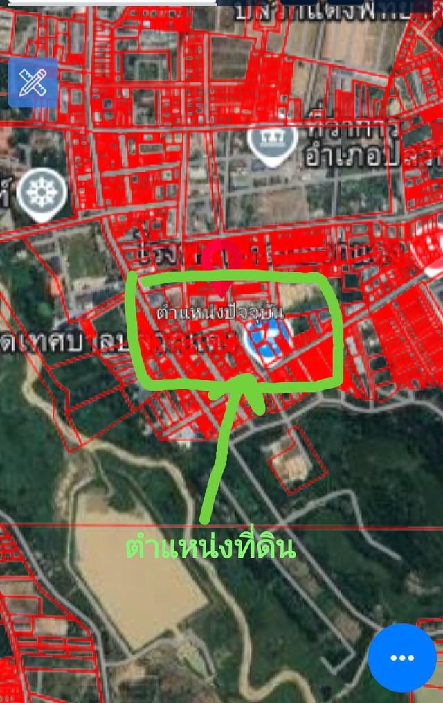 ที่ดินพร้อมสิ่งปลูกสร้าง เนื้อที่ 2 งาน 8 ตารางวาติดตลาดสดเทศบาลปลวกแดง 7