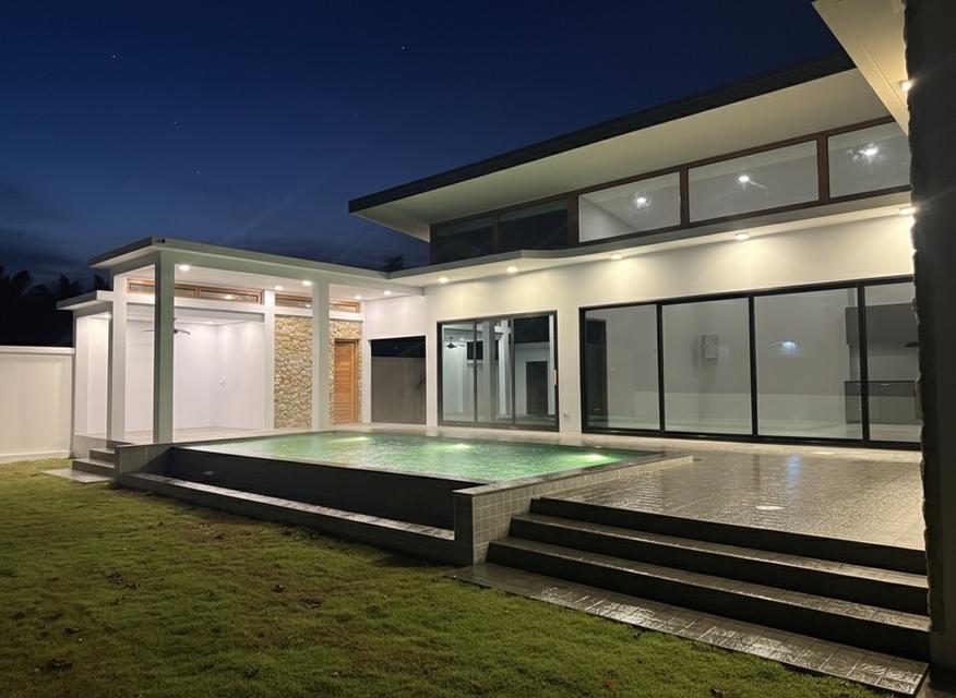 FOR SALE Modern Tropical Pool Villas  Koh Samui Thailand Under Construction  Site Visit Available 7