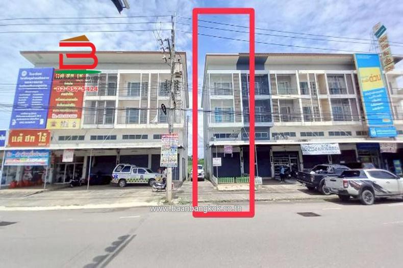 อาคารพาณิชย์ หมู่บ้าน พฤกษาวิลเลจ เนื้อที่ 20 ตรว. ถนนทางหลวงแผ่นดินหมายเลข.3452 ต.หน้าเมือง อ.เมือง จ.ปราจีนบุรี 1