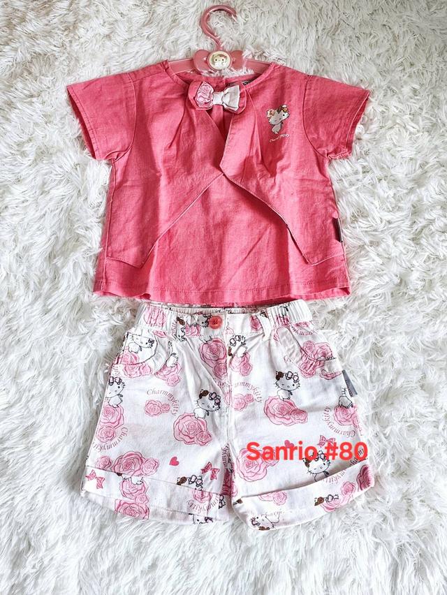 ขายเหมา เสื้อผ้าเด็ก Sanrio แท้ ส่งต่อสภาพเหมือนใหม่ ไม่มีตําหนิ กดป้ายทุกชุด (ไม่ใช่งานกระสอบ) รวม 21 ชุด รูปที่ 19